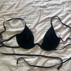 Brand new miss guided black bikini top